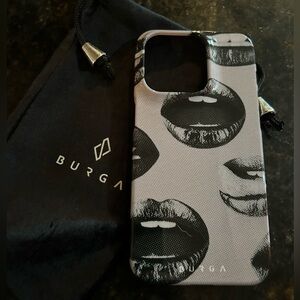 Burga iphone 14 pro case. New. Has case/ bag